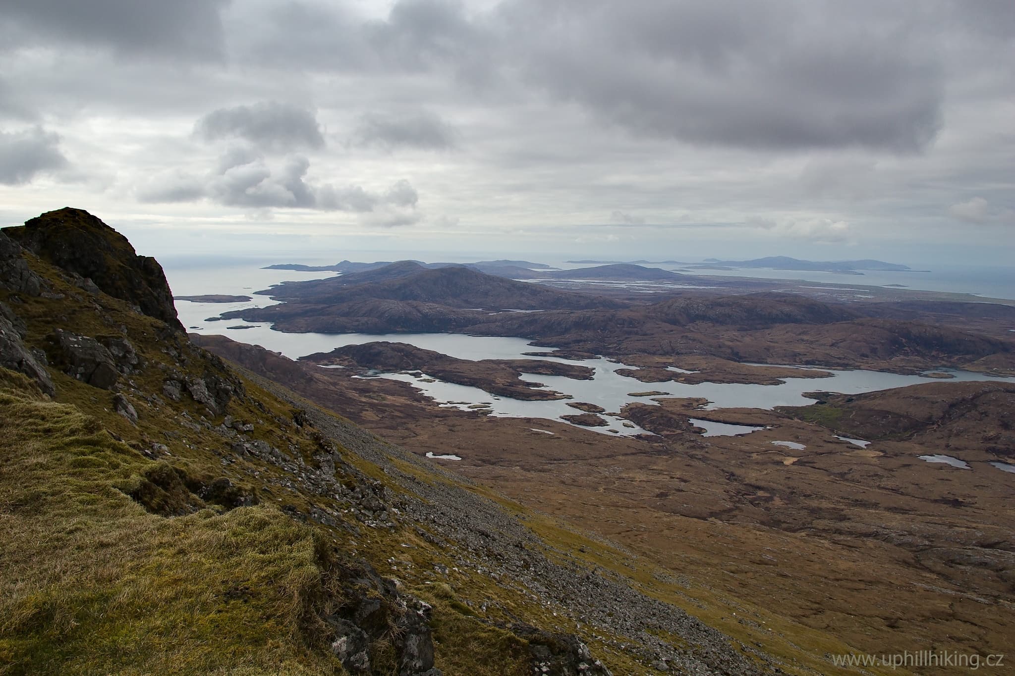 kopce Beinn Mhór a Beinn Choradail