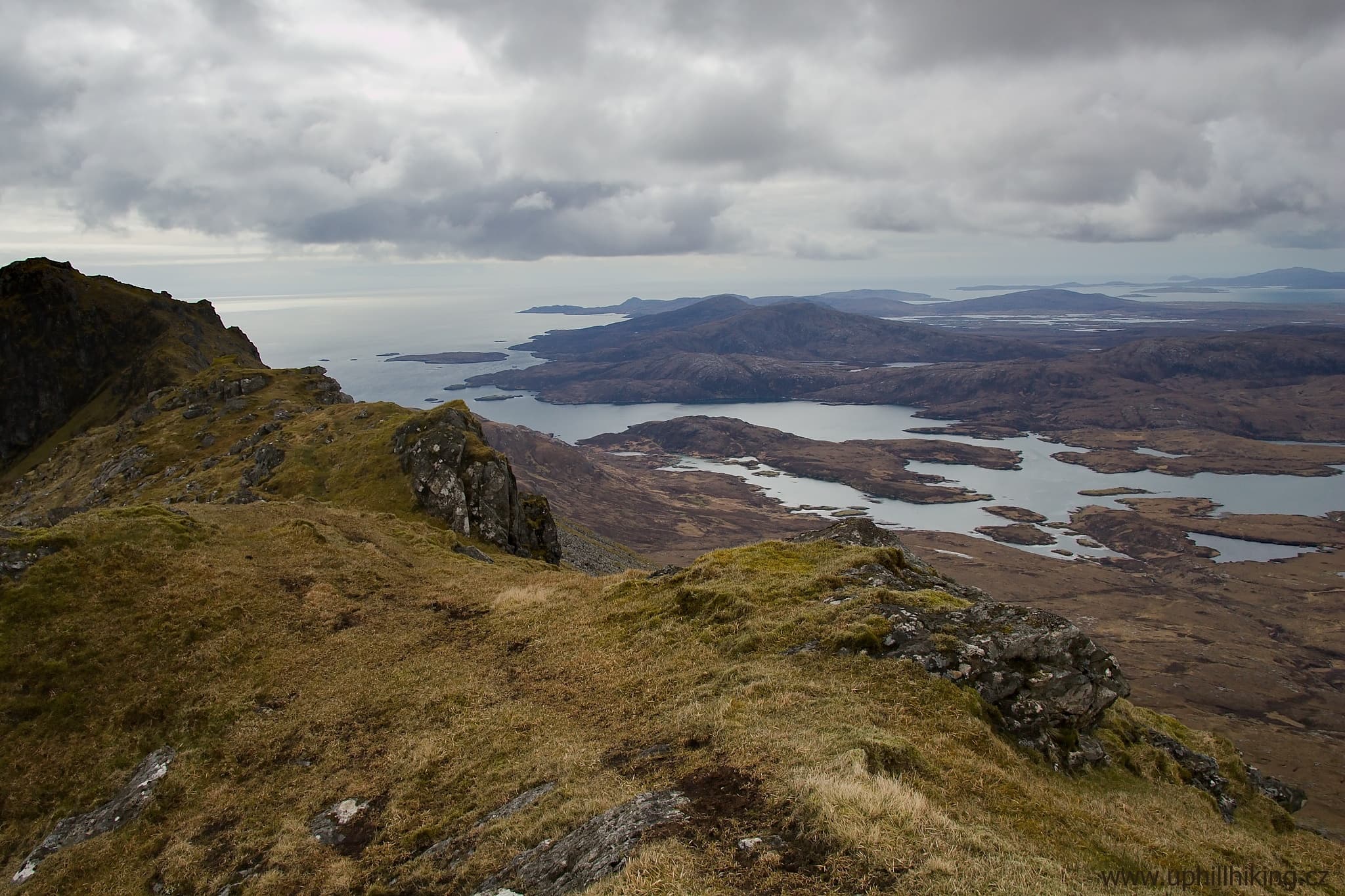 kopce Beinn Mhór a Beinn Choradail