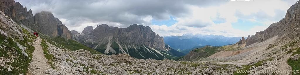 Rosengarten v Jižním Tyrolsku