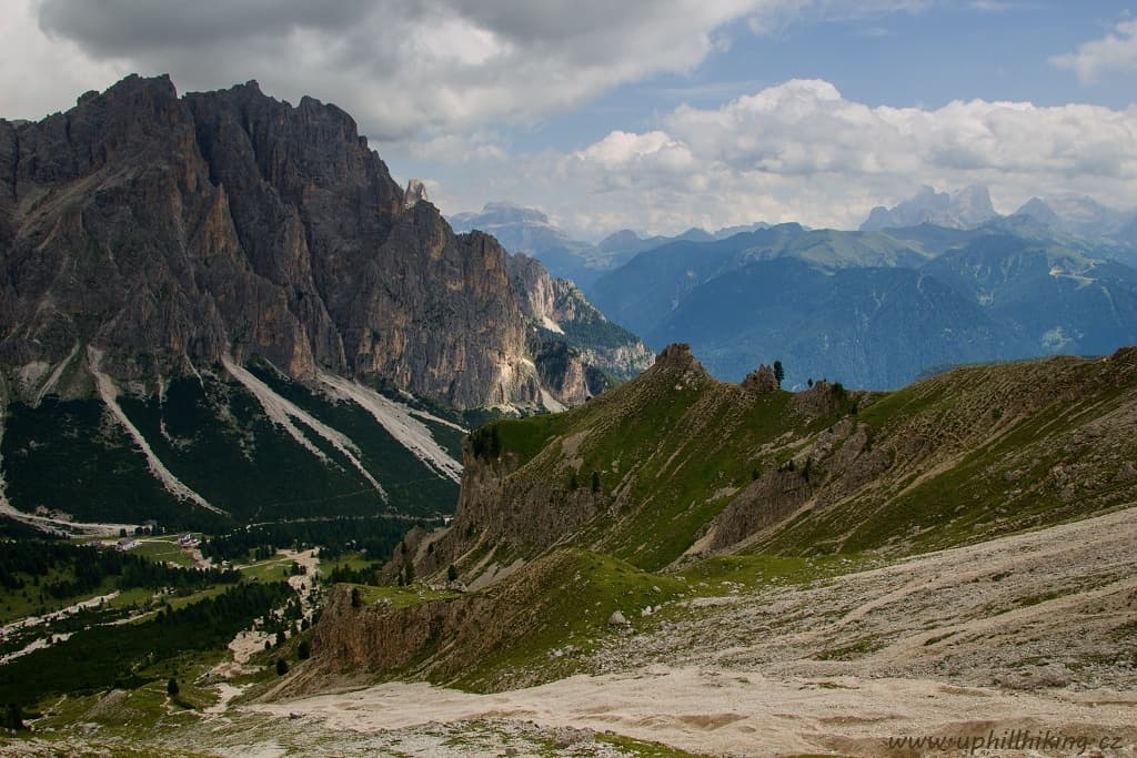 Rosengarten v Jižním Tyrolsku