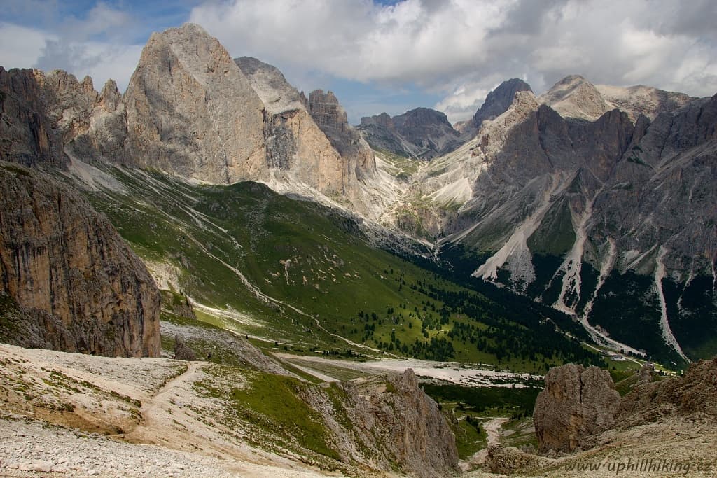 Rosengarten v Jižním Tyrolsku