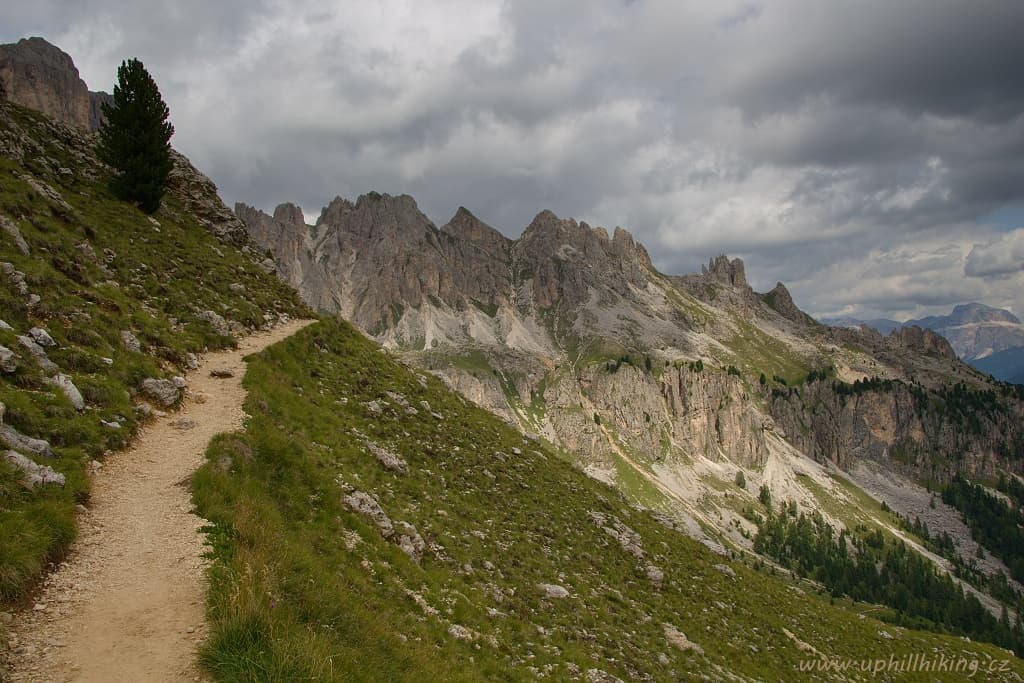 Rosengarten v Jižním Tyrolsku