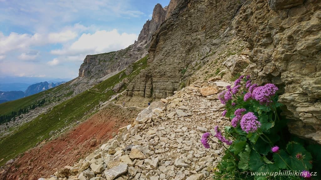 Rosengarten v Jižním Tyrolsku