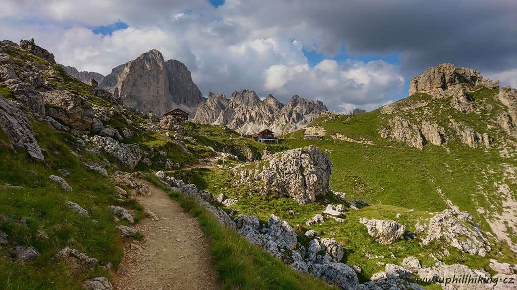 Rosengarten v Jižním Tyrolsku