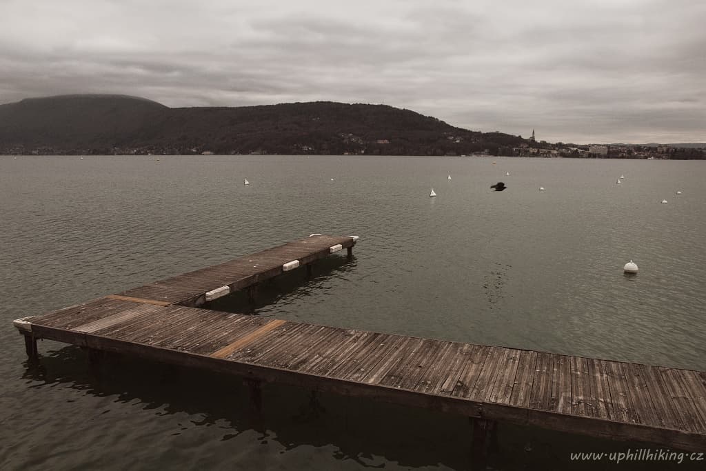 Mont Baron nad městem Annecy