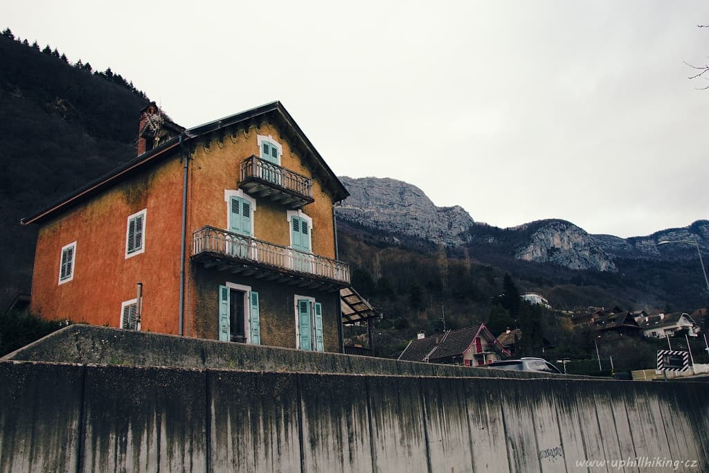 Mont Baron nad městem Annecy