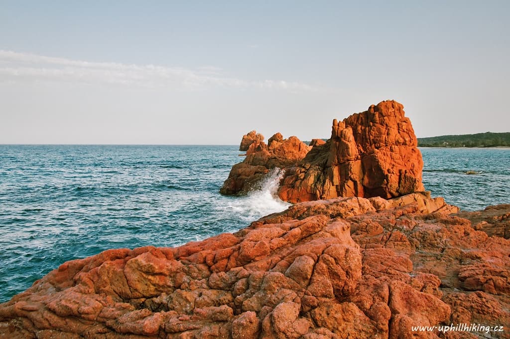 Sardinie I - Baia Cea, pláž nedaleko Tortoli