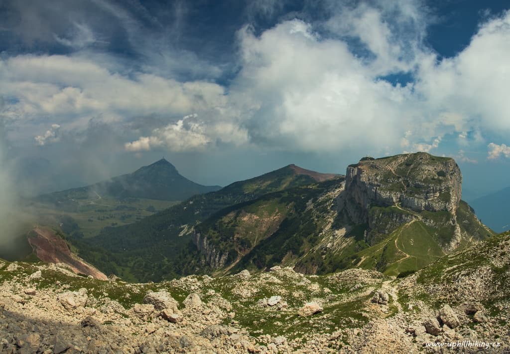 Lago di Garda - Cima Verde, Dos d´Abramo a Monte Cornetto