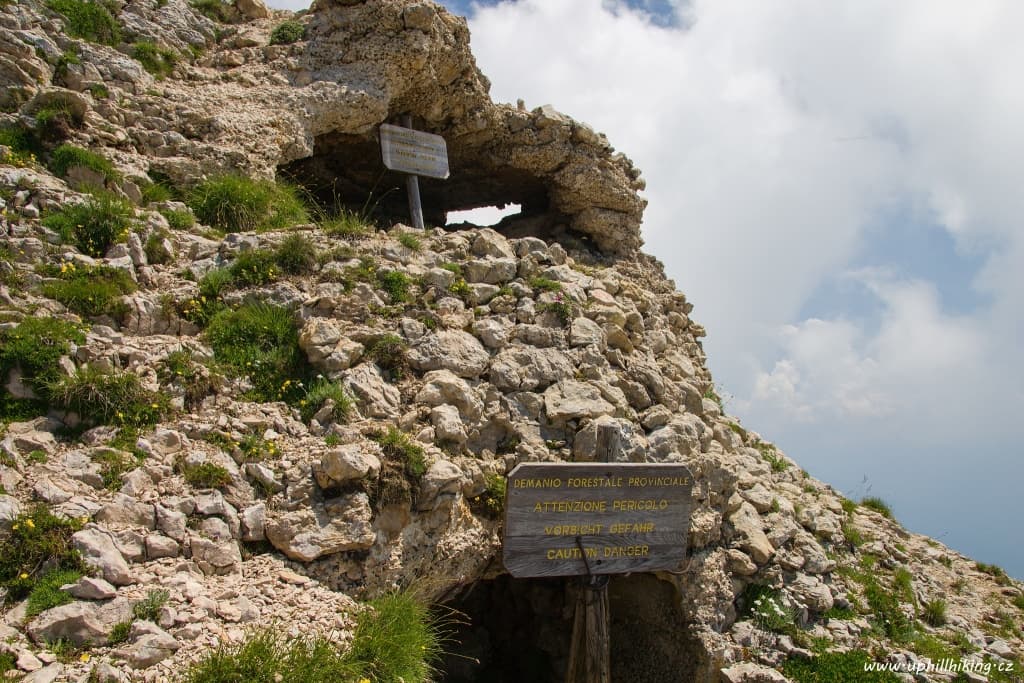 Lago di Garda - Cima Verde, Dos d´Abramo a Monte Cornetto