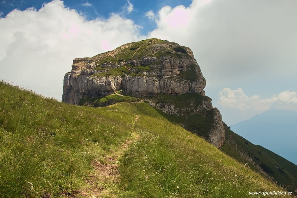 Lago di Garda - Cima Verde, Dos d´Abramo a Monte Cornetto