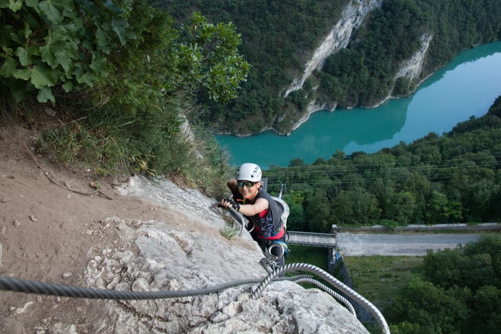 Ferrata u pevnosti Fort l'Écluse