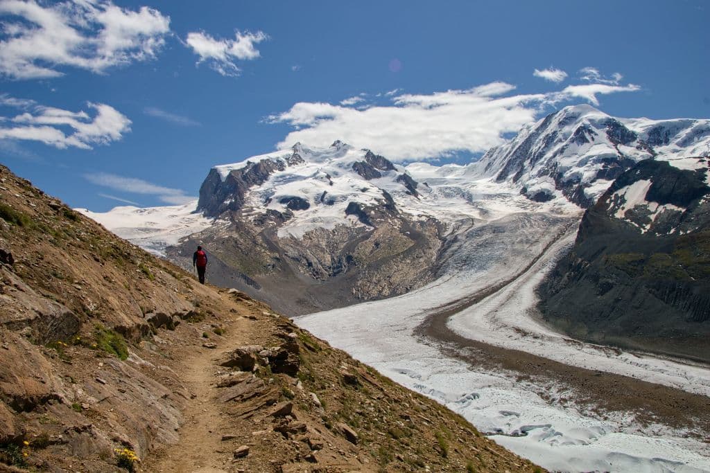 Zermatt a vyhlidka na Matterhorn