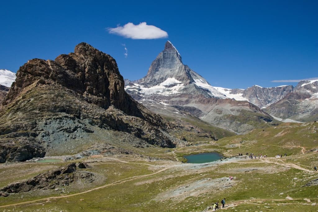 2019-08-04 Zermatt a vyhlídka na Matterhorn